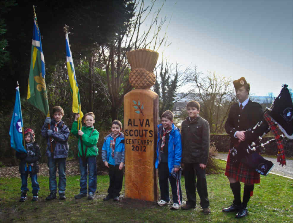 100 Years of Alva Scout Group - Alva Glen